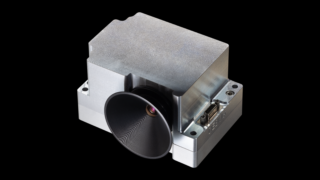 kaamera-5-must CS-252 CrystalSpace camera with edge computing on black background